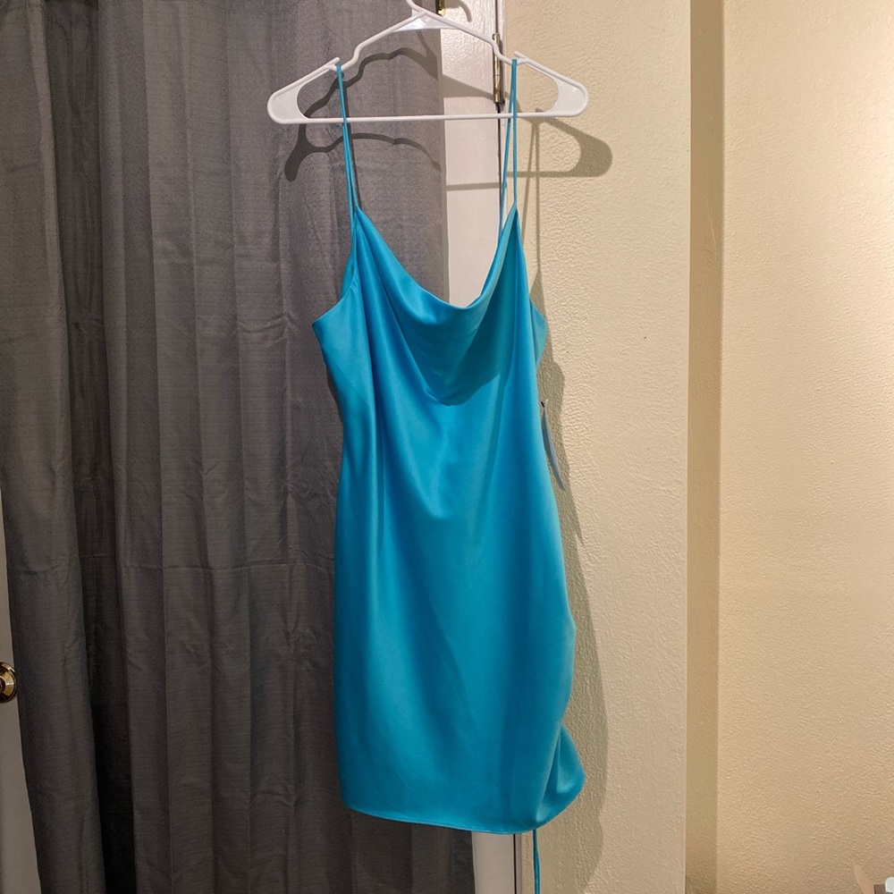 top shop satin dress